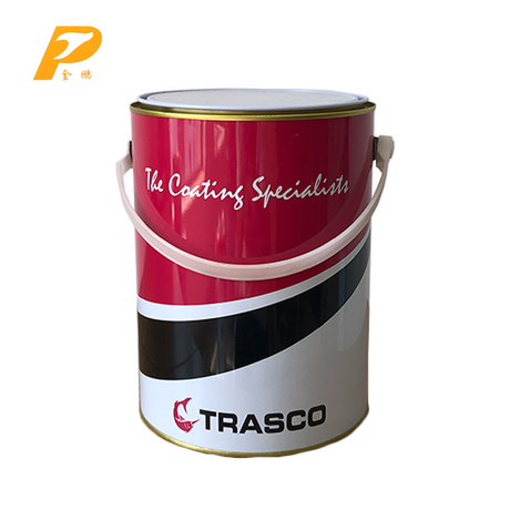 1L至5L油漆印铁定制印刷金属印铁加仑油漆罐