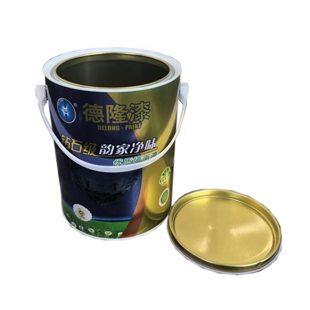 定制尺寸的金属空油漆罐，用于化学涂料
